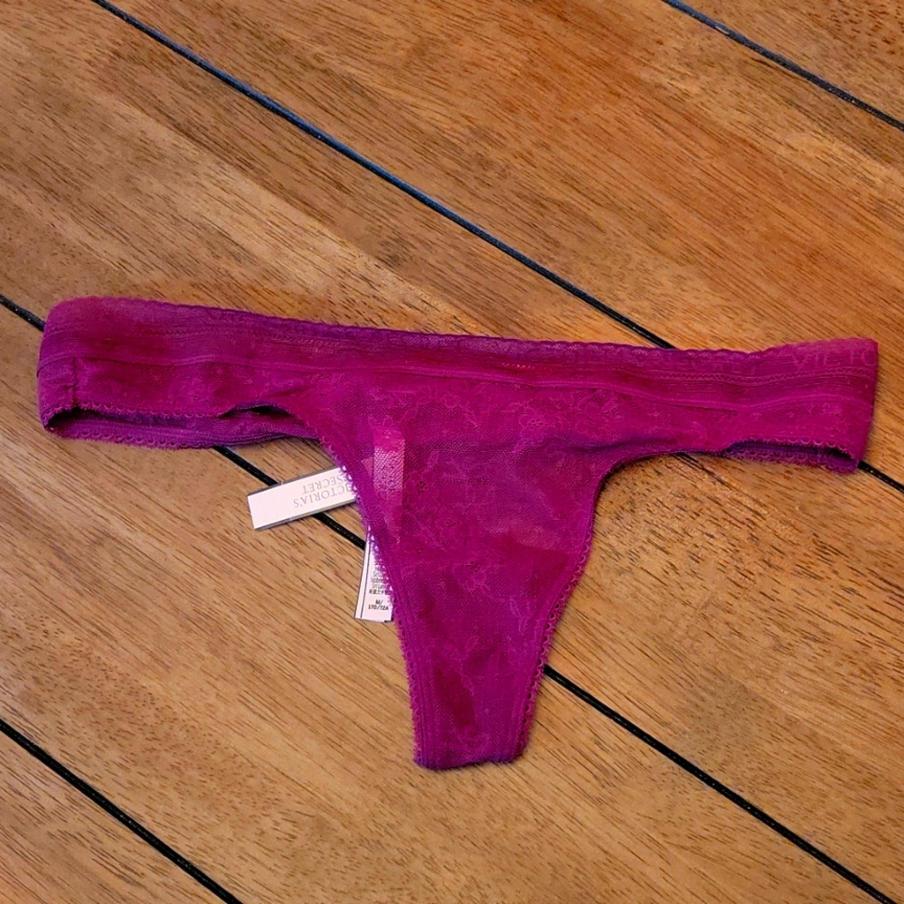 Victoria's Secret Maroon Thong